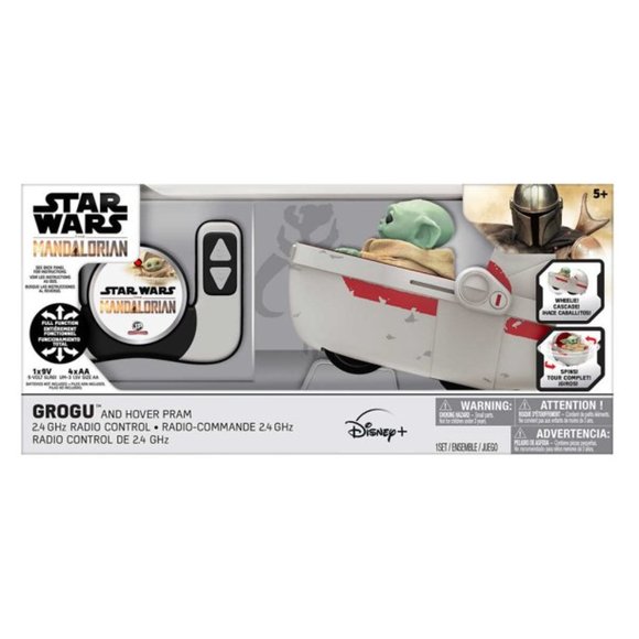 Disney Other - Disney Star Wars The Mandalorian Grogu and Hover Pram 2.4 GHz Radio Control